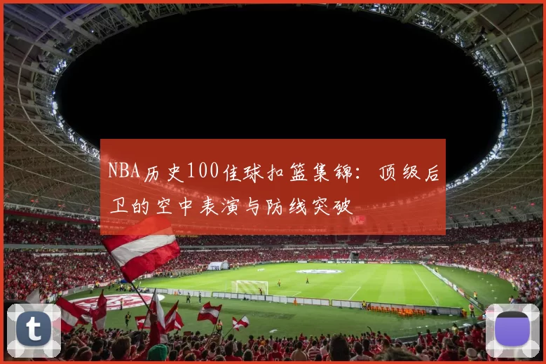 NBA历史100佳球扣篮集锦：顶级后卫的空中表演与防线突破