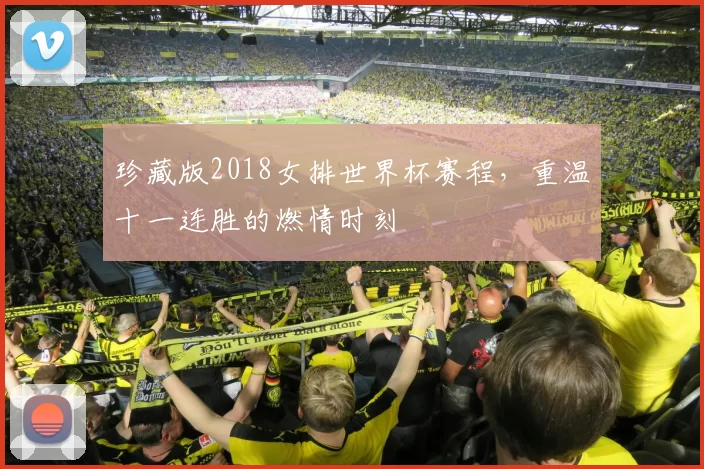 珍藏版2018女排世界杯赛程，重温十一连胜的燃情时刻
